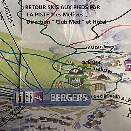 Apartmán Le Christiania Les Bergers Alpe d'Huez Exteriér fotografie